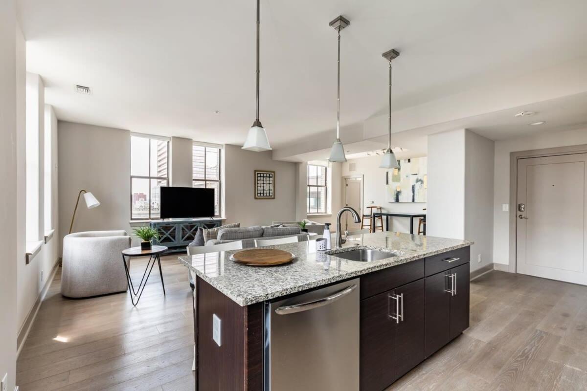 2Br Luxury Apartment With Rooftop Deck & Pool Baltimore Exteriör bild