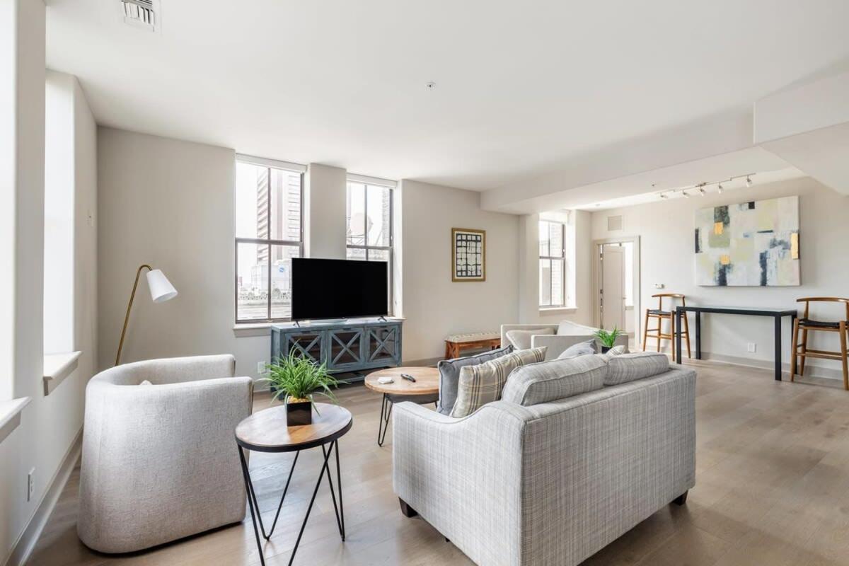 2Br Luxury Apartment With Rooftop Deck & Pool Baltimore Exteriör bild
